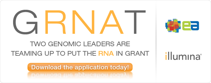 GRNAT. Two genomic leaders are teaming up to put the RNA in Grant.