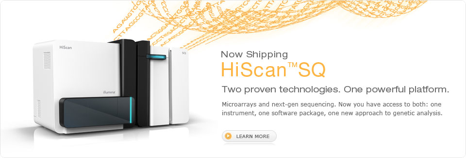 Now Shipping HiScanSQ...  Two proven technologies. One powerful platform.