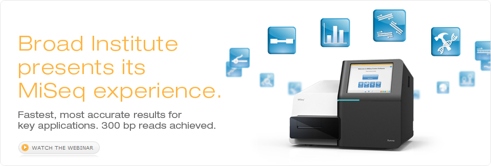 MiSeq. Better Inside. Outside. Upside.