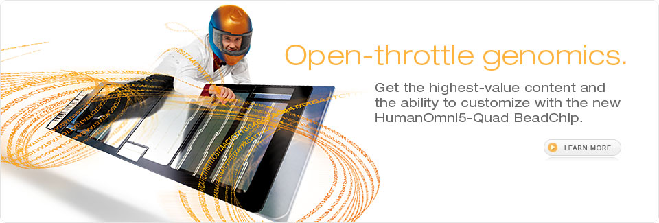 Open-Throttle Genomics - HumanOmni5-Quad Beadchips