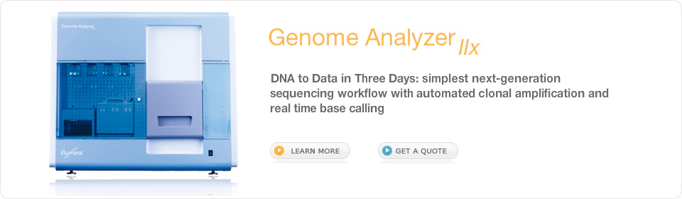 Learn more about the Genome Analyzer IIx