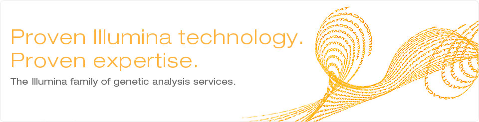 Put Illumina experts to work for you - Illumina's FastTrack Sequencing and Genotyping Services