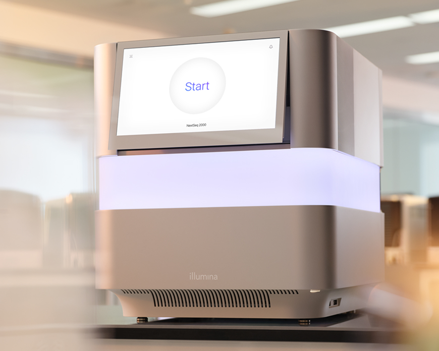 NextSeq 1000 and NextSeq 2000 System in lab