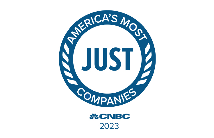 America’s Top 100 Most Just Companies by JUST Capital and CNBC 2023