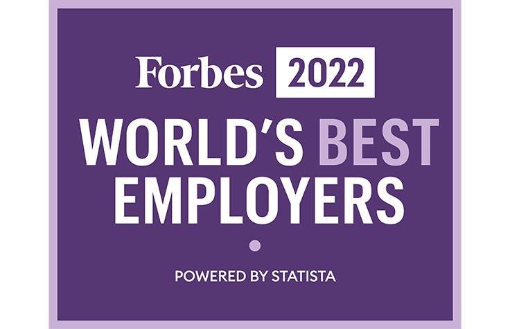 Forbes World’s Best Employer List 2022