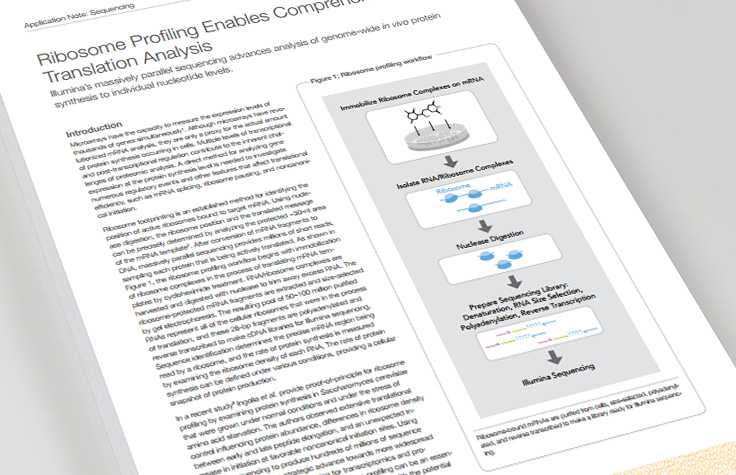 Ribosome Profiling Enables Full Translation Analysis