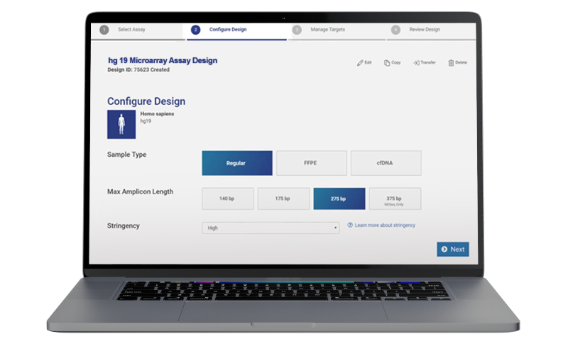laptop with DesignStudio on screen